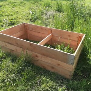 Small Cedar Garden Box - Two by Four Feet